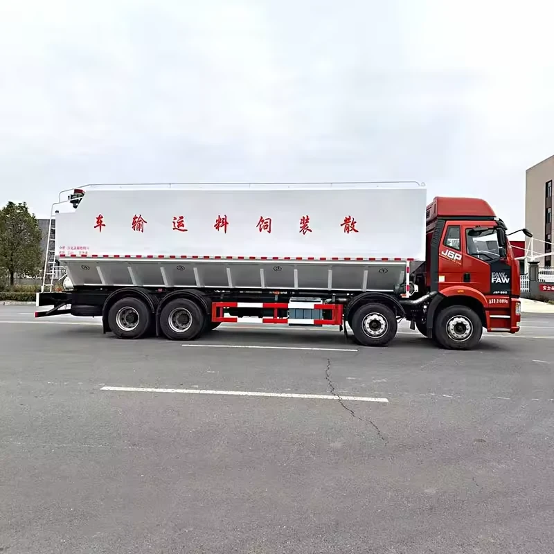 Heavy-Duty 8x4 25-Ton Bulk Grain Truck for Feed Haulage